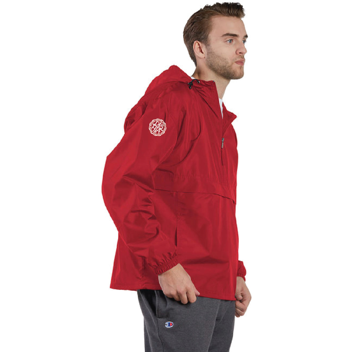 Adult Packable Anorak Quarter-Zip Jacket