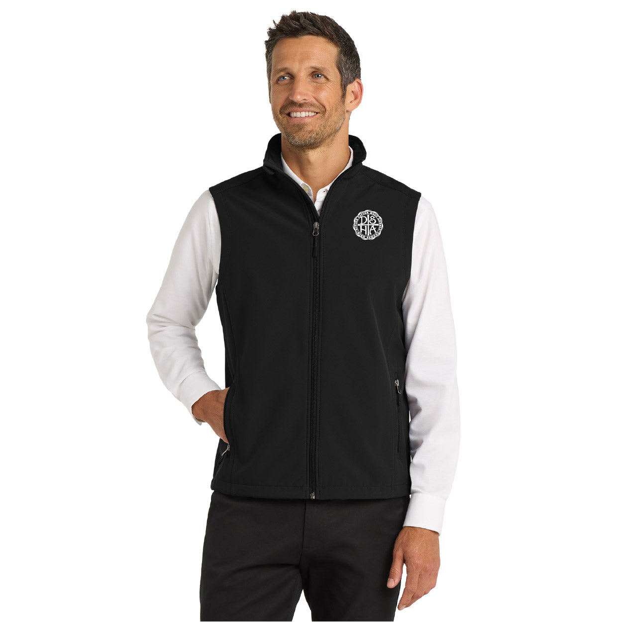 Port Authority Men's Core Soft Shell Vest - STAFF