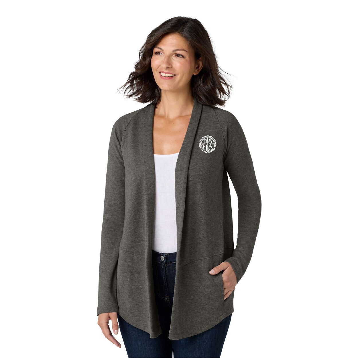Port Authority Women's Interlock Cardigan - STAFF