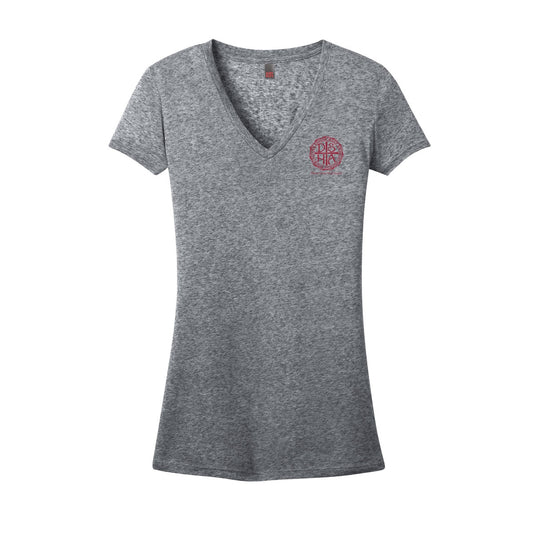 Women's Soft Wash V-Neck Tee