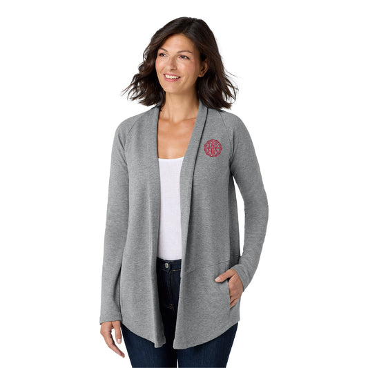 Port Authority Women's Interlock Cardigan - STAFF